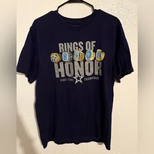 Cowboys short sleeve L shirt